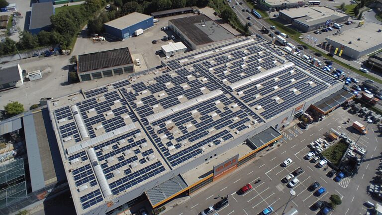 OBI Gmunden Photovoltaic System